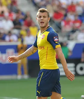 New York Red Bulls V Arsenal 2014-15 Prints: Jack Wilshere in Action: Arsenal vs New York Red Bulls, 2014