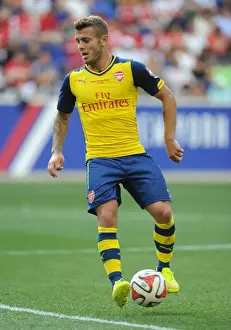 Jack Wilshere in Action: Arsenal vs New York Red Bulls, 2014 - Pre-Season Friendly