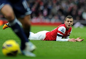 Jack Wilshere in Action: Arsenal vs Stoke City, Premier League 2012-13