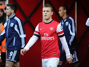 Arsenal V West Bromwich Albion 2012-13 Prints: Jack Wilshere in Action: Arsenal vs West Bromwich Albion, Premier League 2012-13