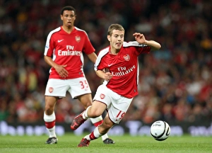 Arsenal V West Bromwich Albion - Carling Cup 2009-10 Prints: Jack Wilshere in Action: Arsenal's 2-0 Win Over West Bromich Albion in Carling Cup Third Round
