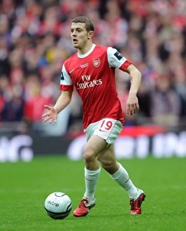 Images Dated 27th February 2011: Jack Wilshere in Action: Arsenal's Defeat in the Carling Cup Final vs Birmingham City (27/2/11)