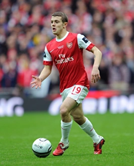 Jack Wilshere in Action: Arsenal's Defeat in the Carling Cup Final vs Birmingham City (27/2/11)