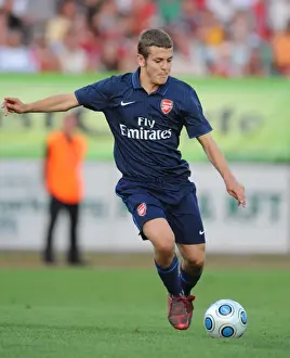 Szombathelyi Haladas V Arsenal 2009-10 Prints: Jack Wilshere in Action: Arsenal's Dominant 5-0 Pre-Season Win Over Szombathelyi (July 2009)