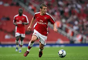 Arsenal V Athletico Madrid 2009-10 Prints: Jack Wilshere in Action: Arsenal's Victory over Atletico Madrid