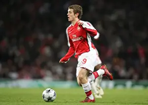 Arsenal V Dynamo Kyiv 2008-9 Prints: Jack Wilshere in Action: Arsenal's Victory Over Dynamo Kyiv