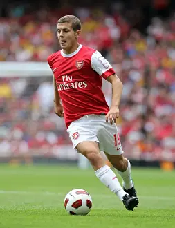 Arsenal V Celtic 2010-11 Prints: Jack Wilshere in Action: Arsenal's Win Over Celtic in the Emirates Cup Pre-Season