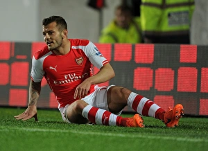 Hull City V Arsenal 2014/15 Prints: Jack Wilshere in Action: Hull City vs Arsenal, Premier League 2014-2015