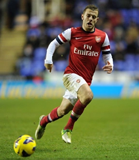 Jack Wilshere in Action: Reading vs Arsenal, Premier League 2012-13