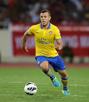 Vietnam V Arsenal 2013-14 Prints: Jack Wilshere in Action: Vietnam vs. Arsenal (2013-14)