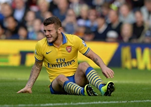 West Bromwich Albion V Arsenal 2013-14 Prints: Jack Wilshere in Action: West Bromwich Albion vs. Arsenal, 2013-14 Premier League