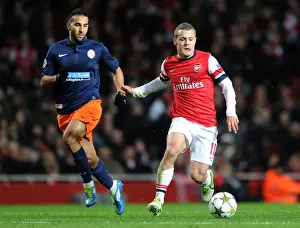 Jack Wilshere (Arsenal) Abdel El Kaoutari (Montpellier). Arsenal 2: 0 Montpellier