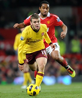 Images Dated 13th December 2010: Jack Wilshere (Arsenal) Anderson (Man Utd). Manchester United 1: 0 Arsenal