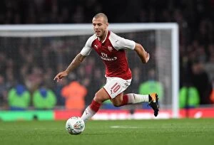 Arsenal v Doncaster Rovers - Carabao Cup 2017-18 Collection: Jack Wilshere (Arsenal). Arsenal 1: 0 Doncaster