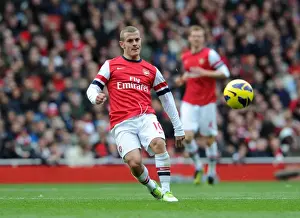 Jack Wilshere (Arsenal). Arsenal 1: 0 Queens Park Rangers. Barclays Premier League