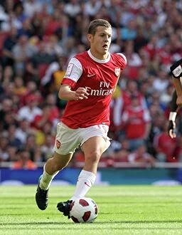 Arsenal v AC Milan 2010-11 Collection: Jack Wilshere (Arsenal). Arsenal 1: 1 AC Milan. Emirates Cup Pre Season