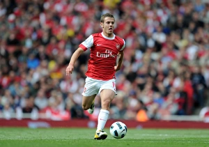 Arsenal V Aston Villa 2010-11 Prints: Jack Wilshere (Arsenal). Arsenal 1: 2 Aston Villa. Barclays Premier League