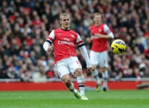 Images Dated 27th October 2012: Jack Wilshere (Arsenal). Arsenal 1: 0 Queens Park Rangers. Barclays Premier League