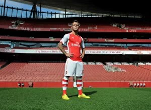 Jack Wilshere (Arsenal). Arsenal 1st Team Photocall. Emirates Stadium, 7 / 8 / 14. Credit