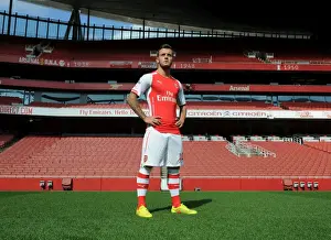 Arsenal Photocall 2014/15 Prints: Jack Wilshere (Arsenal). Arsenal 1st Team Photocall. Emirates Stadium, 7 / 8 / 14. Credit