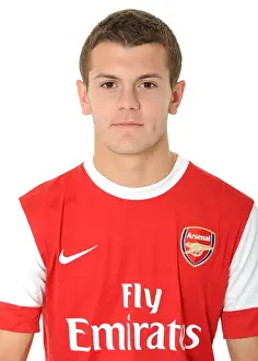 Previous Season Players Prints: Jack Wilshere (Arsenal). Arsenal 1st team Photocall and Membersday. Emirates Stadium