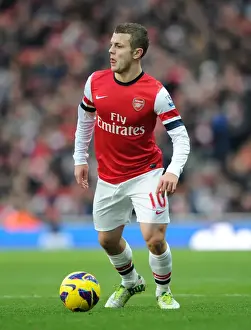 Arsenal V West Bromwich Albion 2012-13 Prints: Jack Wilshere (Arsenal). Arsenal 2: 0 West Bromwich Albion. Barclays Premier League