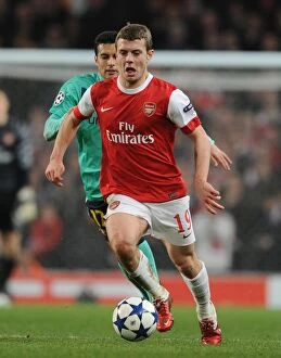 Images Dated 16th February 2011: Jack Wilshere (Arsenal). Arsenal 2: 1 Barcelona, UEFA Champions League, Emirates Stadium
