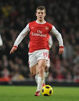 Images Dated 1st February 2011: Jack Wilshere (Arsenal). Arsenal 2: 1 Everton, Barclays Premier League, Emirates Stadium