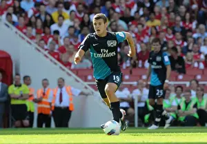 Jack Wilshere (Arsenal). Arsenal 2: 2 Boca Juniors. Emirates Cup Day 1. Emirates Stadium, 31 / 7 / 11