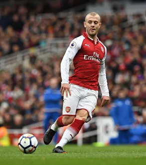 Images Dated 1st April 2018: Jack Wilshere (Arsenal). Arsenal 3: 0 Stoke City. Premier League. Emirates Stadium, 1 / 4 / 18