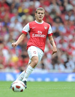 Arsenal v Celtic 2010-11 Collection: Jack Wilshere (Arsenal). Arsenal 3: 2 Celtic. Emirates Cup, pre season. Emirates Stadium