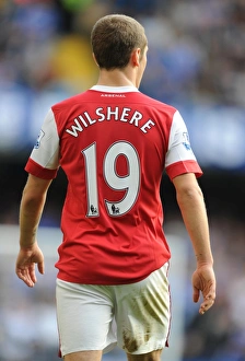 Chelsea v Arsenal 2010-11 Collection: Jack Wilshere (Arsenal). Chelsea 2: 0 Arsenal, Barclays Premier League, Stamford Bridge