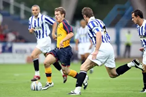 Huddersfield V Arsenal 2008-09 Prints: Jack Wilshere (Arsenal) Chris Lucketti (Huddersfield)