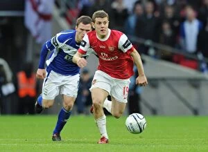 Jack Wilshere (Arsenal) Craig Gardner (Birmingham). Arsenal 1:2 Birmingham City