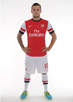Jack Wilshere at Arsenal FC 2013-14 First Team Photocall