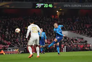 Arsenal V Östersunds FK 2017-18 Prints: Jack Wilshere: Arsenal Football Club vs Östersunds FK, UEFA Europa League 2017-18