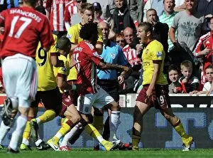 Images Dated 8th May 2011: Jack Wilshere (Arsenal) Jermaine Pennant (Stoke). Stoke City 3: 1 Arsenal
