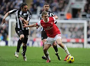 Jack Wilshere (Arsenal) Jonas Gutierrez (Newcastle). Newcastle United 4: 4 Arsenal