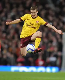 Manchester United V Arsenal FA Cup 2010-11 Prints: Jack Wilshere (Arsenal). Manchester United 2: 0 Arsenal, FA Cup Sixth Round
