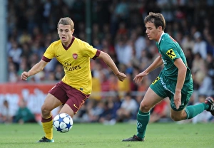 Jack Wilshere (Arsenal) Seywerth (Neusiedl). SC Neusiedl 0:4 Arsenal Jack Wilshere (Arsenal) Seywerth (Neusiedl). SC Neusiedl 0:4 Arsenal