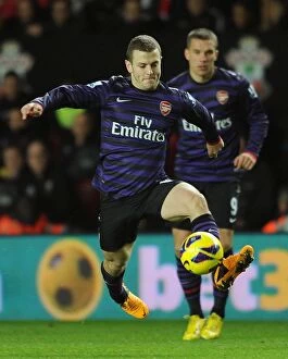 Images Dated 1st January 2013: Jack Wilshere (Arsenal). Southampton 1: 1 Arsenal. Barclays Premier League. St. Marys Stadium