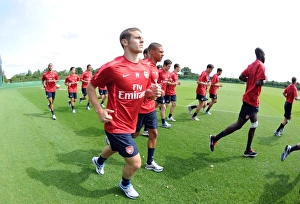 Jack Wilshere at Arsenal Training Ground, 2010: Pre-Season Preparation
