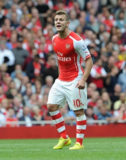 Arsenal V Manchester City 2014-15 Prints: Jack Wilshere: Arsenal vs Manchester City, Premier League 2014-15