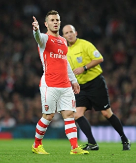 Arsenal V Manchester United 2014-15 Prints: Jack Wilshere: Arsenal vs Manchester United, Premier League 2014-15