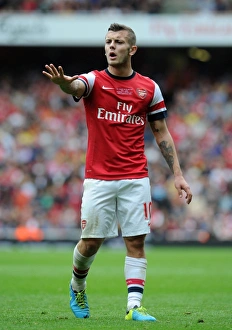 Jack Wilshere: Arsenal vs Stoke City, Premier League 2013-14