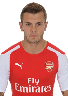Jack Wilshere at Arsenal's 2014-15 Photocall