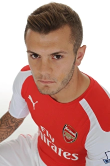 Jack Wilshere at Arsenal's 2014-15 Photocall