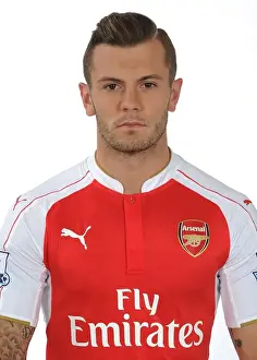 Jack Wilshere at Arsenal's 2015-16 First Team Photocall