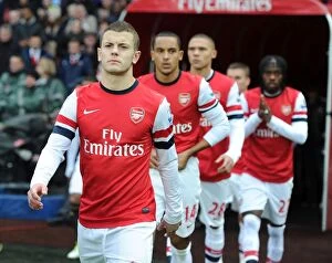 Arsenal v Swansea 2012-13 Collection: Jack Wilshere - Arsenal's Midfield Maestro: Arsenal v Swansea City, Premier League 2012-13