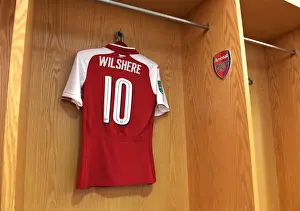 Arsenal V Doncaster Rovers - Carabao Cup 2017-18 Prints: Jack Wilshere: Arsenal's Pride in Carabao Cup Preparation (Arsenal v Doncaster Rovers)